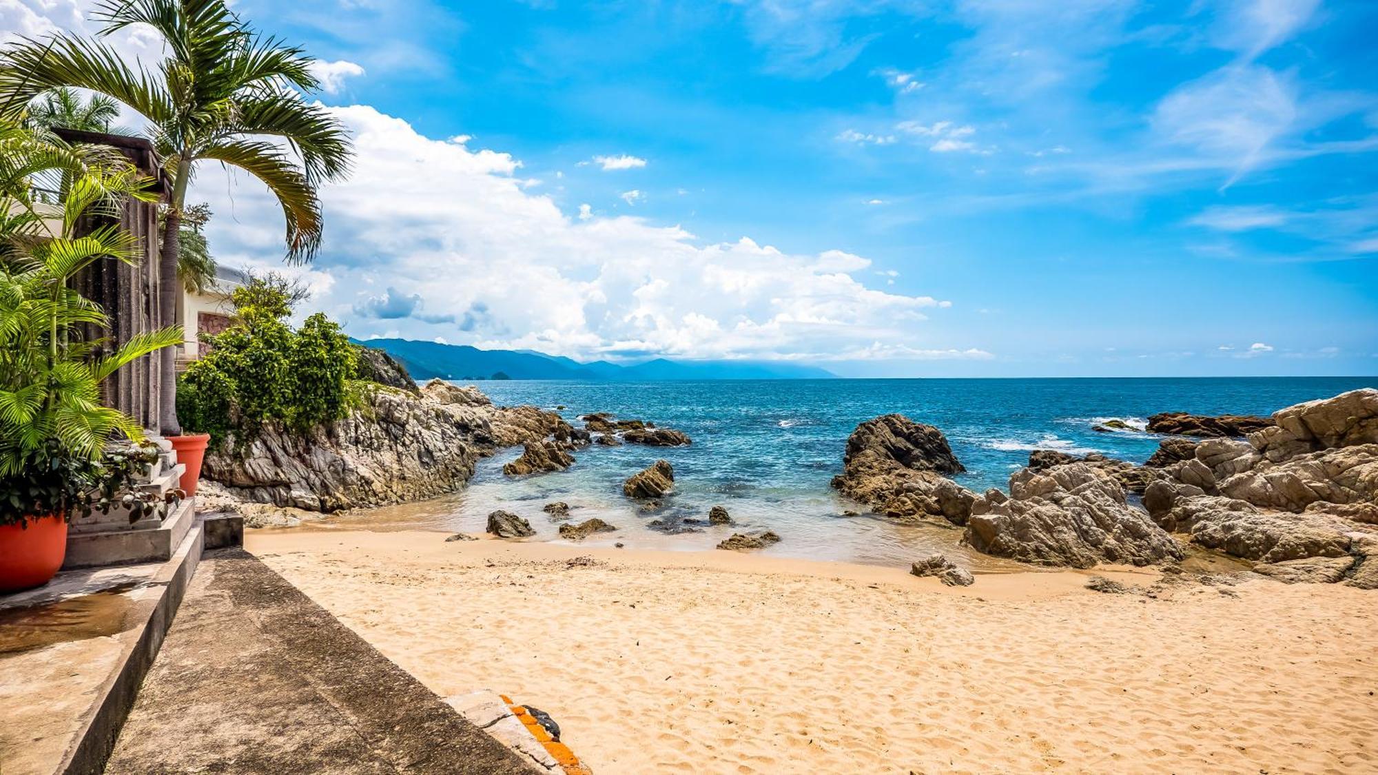 Quinta Maria Cortez Beach Hotel Puerto Vallarta Exterior foto